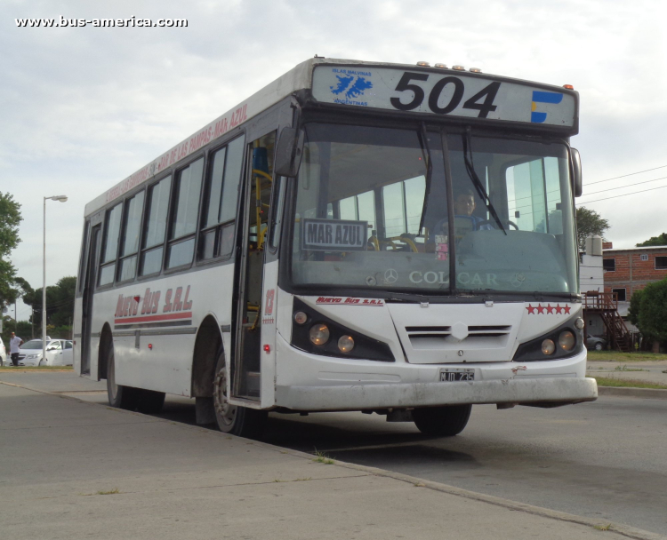 Mercedes-Benz OF 1418 - Bi Met 2010 - Nuevo Bus
MJD 735
[url=https://bus-america.com/galeria/displayimage.php?pid=68008]https://bus-america.com/galeria/displayimage.php?pid=68008[/url]

Línea 504 (Pdo. V.Gesell), interno 13

