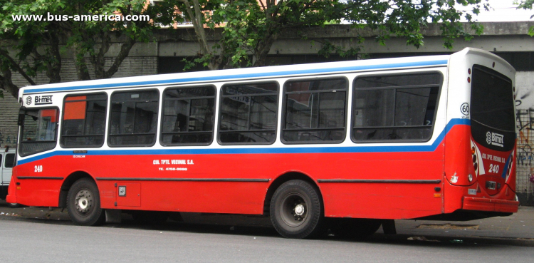 Mercedes-Benz OF 1418 - BiMet Corbus - Cía. Tte. Vecinal
GII 533

Línea 326 (Buenos Aires), interno 240
