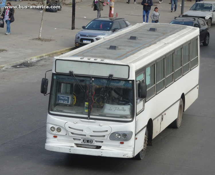 Mercedes-Benz OF 1418 - La Favorita - Km 29,La Talita
JMV 436
[url=https://bus-america.com/galeria/displayimage.php?pid=57324]https://bus-america.com/galeria/displayimage.php?pid=57324[/url]
[url=https://bus-america.com/galeria/displayimage.php?pid=57325]https://bus-america.com/galeria/displayimage.php?pid=57325[/url]

Línea "Ruta 3 Km 29-La Talita" (Pdo. La Matanza, no autorizada)
