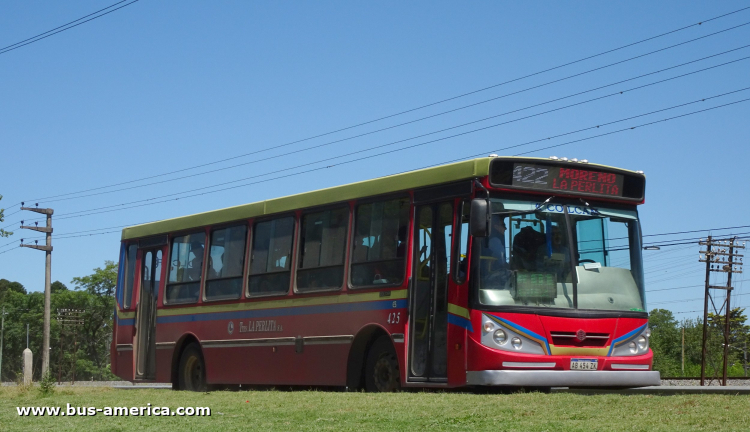 Mercedes-Benz OF 1621 - BiMet 2010 - La Pelita
AB 454 ZK

Línea 422 (Prov. Buenos Aires), interno 425
