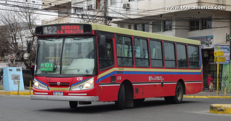 Mercedes-Benz OF 1621 - BiMet 2010 - La Pelita
AB 362 PI
[url=https://bus-america.com/galeria/displayimage.php?pid=58033]https://bus-america.com/galeria/displayimage.php?pid=58033[/url]

Línea 422 (Prov. Buenos Aires), interno 430
