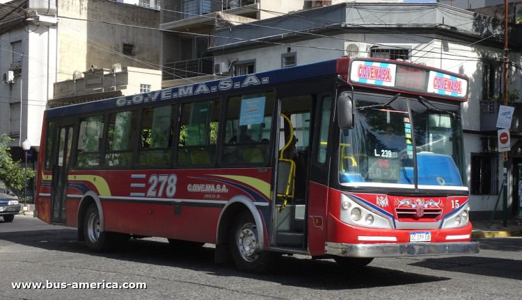 Mercedes-Benz OH 1621 L SB - BiMet 2010 - CO.VE.MA.S.A.
AC 379 EB

Línea 239A (Prov. Buenos Aires), interno 15
