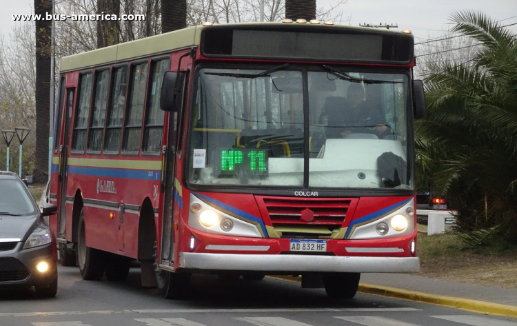 Mercedes-Benz OF 1621 - BiMet 2010 - La Pelita
AD 832 HF

Servicio escolar (Pdo. Gral. Rodríguez), interno 701
