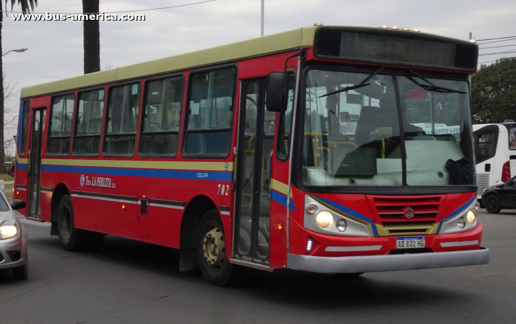 Mercedes-Benz OF 1621 - BiMet 2010 - La Pelita
AD 832 HG

Línea 500 (Pdo. Gral. Rodríguez), interno 702

