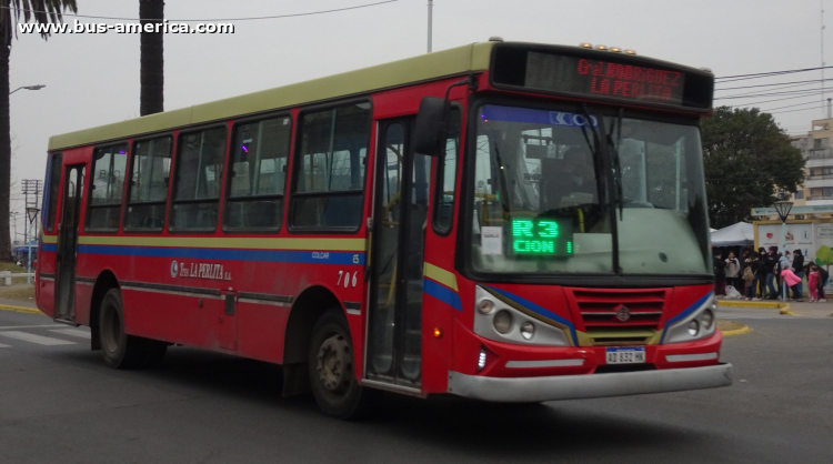 Mercedes-Benz OF 1621 - BiMet 2010 - La Pelita
AD 832 HK

Línea 500 (Pdo. Gral. Rodríguez), interno 706
