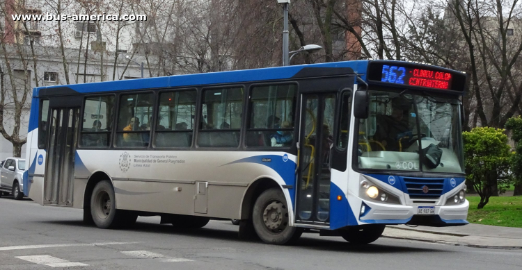 Mercedes-Benz OF 1621 - BiMet 2010 - Línea Azúl , 25 de Mayo
AE 987 GV

Línea 562 (Mar del Plata), interno 038
