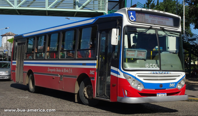 Mercedes-Benz OF 1621 - BiMet Corbus OF 1621 U - TUM
AE 395 MB

Línea 297 (Prov. Buenos Aires), interno 302
