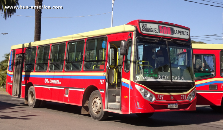 Mercedes-Benz OF 1621 - BiMet Corbus OF 1621 U - La Pelita
AH 698 PG

Línea 500 (Pdo. Gral.Rodriguez), interno 701
