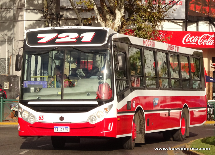 Mercedes-Benz OF 1621 - BiMet Corbus OF 1621 U - MOGPSA
AI 173 VX
[url=https://bus-america.com/galeria/displayimage.php?pid=70574]https://bus-america.com/galeria/displayimage.php?pid=70574[/url]

Línea 721 (Pdo. Tigre), interno 63
