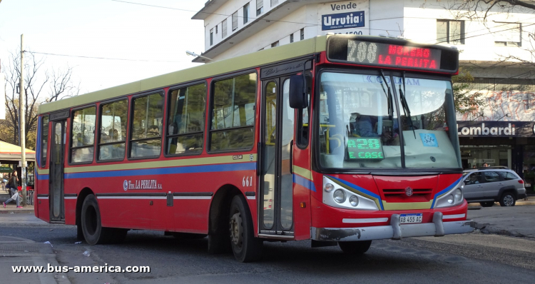 Mercedes-Benz OF 1621 - Bi Met 2010 - La Perlita
AB 455 AC

Línea 288 (Prov. Buenos Aires), interno 661
