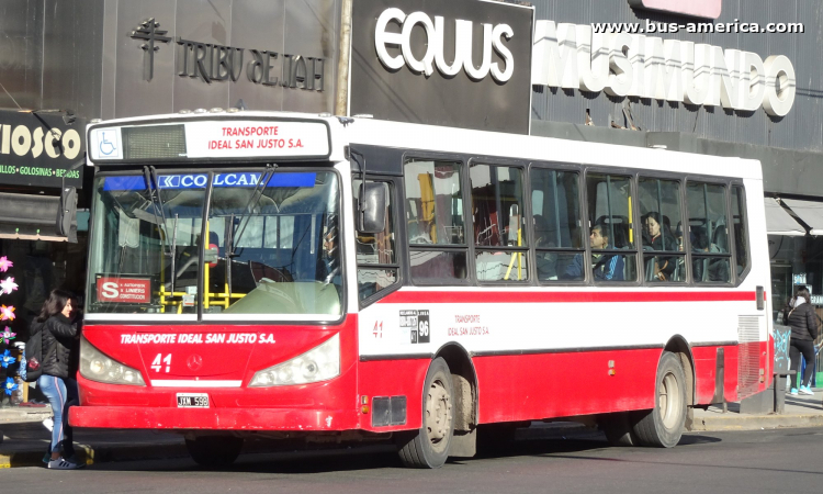 Mercedes-Benz OH 1618 L SB - BiMet 2010 - Transporte Ideal San Justo
JXM 598
[url=https://bus-america.com/galeria/displayimage.php?pid=57774]https://bus-america.com/galeria/displayimage.php?pid=57774[/url]

Línea 96 (Buenos Aires), interno 41
