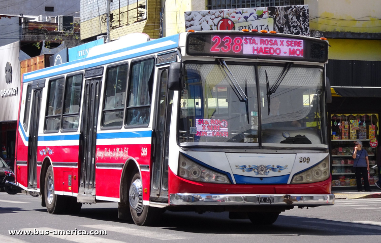 Mercedes-Benz OH 1618 L SB - BiMet 2010 32/12 - TUM
LFK 476

Línea 238 (Prov. Buenos Aires), interno 209
