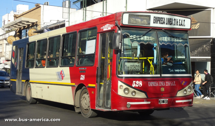Mercedes-Benz OH 1618 L SB - BiMet 2010 - Emp.Linea 216
JQG 785

Línea 634 (Pdo. Morón), interno 527
