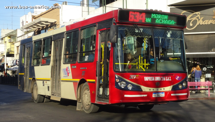Mercedes-Benz OH 1621 L SB - BiMet 2010 - Emp.Linea 216
AB 362 RJ

Línea 634 (Pdo. Morón), interno 317
