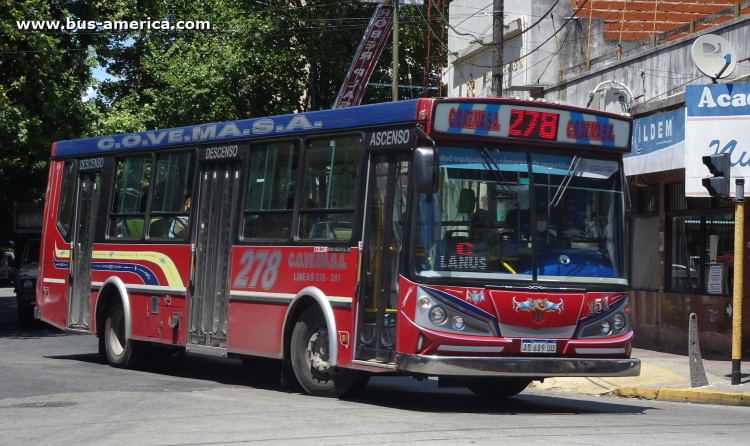 Mercedes-Benz OH 1621 L SB - BiMet 2010 - COVEMA
AD 689 UU

Línea 278 (Prov. Buenos Aires), interno 151
