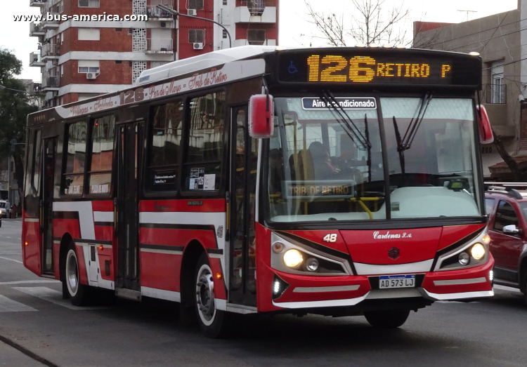 Mercedes-Benz OH 1621 L SB - Bi Met 2010 37/16 - Cardenas
AD 573 LJ
[url=https://bus-america.com/galeria/displayimage.php?pid=68594]https://bus-america.com/galeria/displayimage.php?pid=68594[/url]

Línea 126 (Buenos Aires), interno 48
