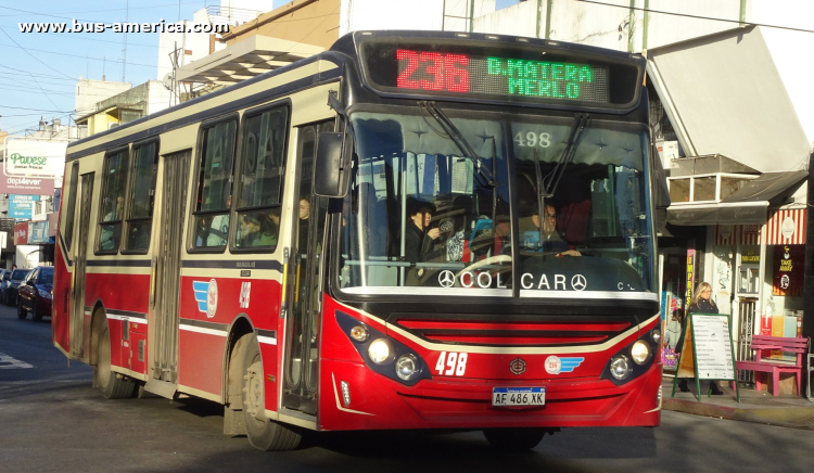 Mercedes-Benz OH 1621 L SB - BiMet - Emp.Linea 216
AF 486 XK

Línea 236 (Prov. Buenos Aires), interno 498
