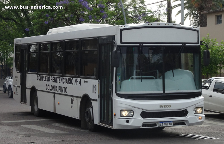 Iveco 170S28 - Italbus Bello - S.P.Sgo. del Eetero , Complejo Penitenciario nº4 Colonia Pinto
AE 407 OI

Complejo Penitenciario nº4 Colonia Pinto (Sgo.del Estero), interno UM 120
