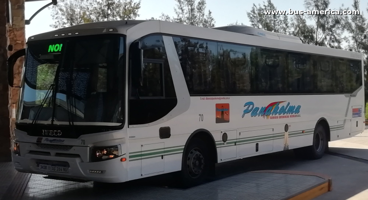 Iveco 170S28 - Italbus Bello - Panaholma
AG 264 NG

Panaholma (Prov.Córdoba), interno 70
