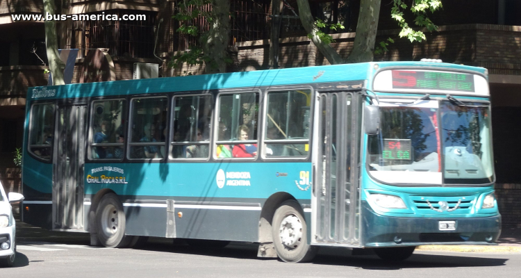 Mercedes-Benz OF 1418 - Italbus Bello - Gral.Roca
MXD 391

Línea 54 (Prov.Mendoza), interno 91
