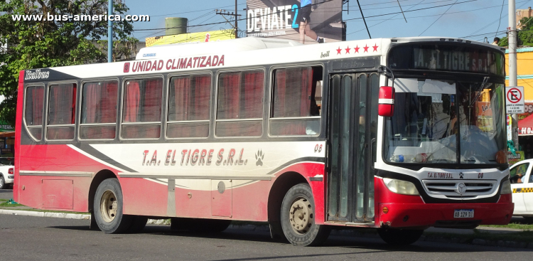 Mercedes-Benz OF 1621 - Italbus Bello - El Tigre
AB 129 DI

El Tigre (Prov.Tucumá), interno 08
