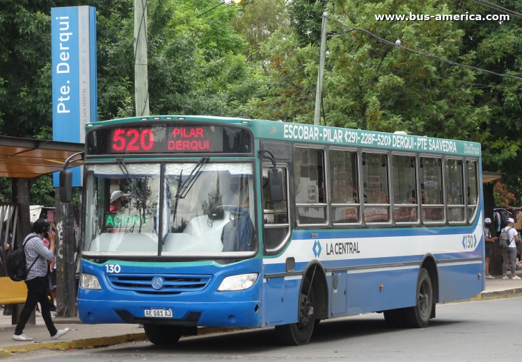 Mercedes-Benz OF 1621 - Italbus Bello - La Central
AE 081 AJ

Línea 520 (Pdo. Pilar), interno 130
