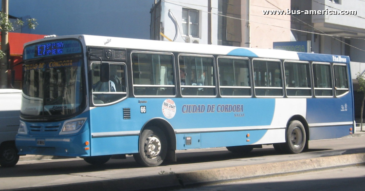 Mercedes-Benz OF 1722 - Italbus Bello - Cdad. de Córdoba
¿IUD 025?

Línea E7 (Córdoba), interno 66
