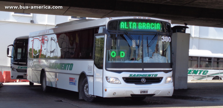 Mercedes-Benz OF 1722 - Italbus Bello - Sarmiento
PLW 433
[url=https://bus-america.com/galeria/displayimage.php?pid=59916]https://bus-america.com/galeria/displayimage.php?pid=59916[/url]

Sarmiento (Prov. Córdoba), interno 380
