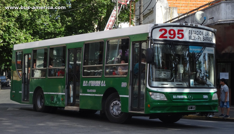 Mercedes-Benz OH 1618 L SB - Italbus Tropea Ital 20-10 - M.O.O'Higgins
NFK 858

Línea 295 (Prov. Buenos Aires), interno 509
