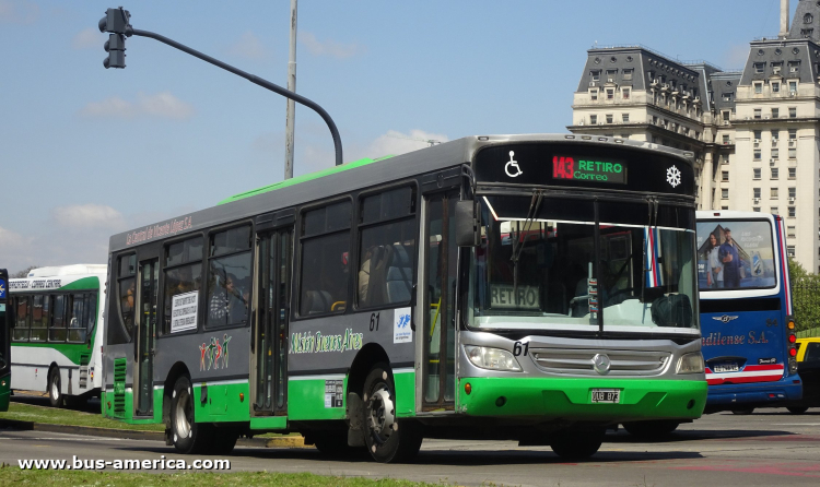 Mercedes-Benz OH 1618 L SB - Italbus Tropea Ital 42-14 - Misión Buenos Aires , La Ctral.Vte.López
OUB 874

Línea 143 (Buenos Aires), interno 61
