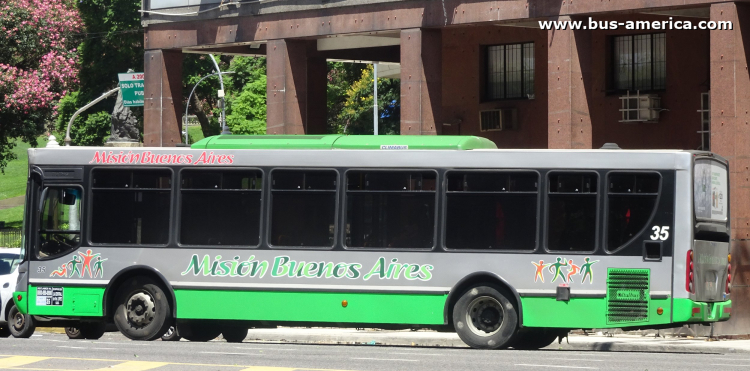 Mercedes-Benz OH 1618 L SB - Italbus Tropea Ital 42-14 - Misión Buenos Aires , La Ctral.Vte.López
OUQ 335

Línea 143 (Buenos Aires), interno 35
