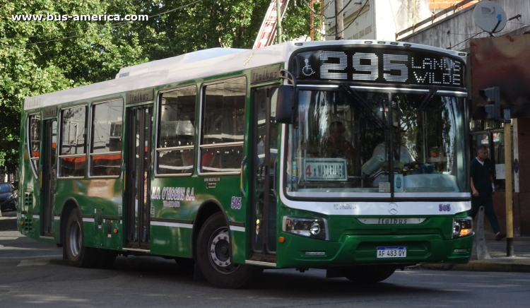 Mercedes-Benz OH 1621 L SB - Italbus Tropea Ital 89-20 - M.O.O'Higgins
AF 483 QY

Línea 295 (Prov. Buenos Aires), interno 505
