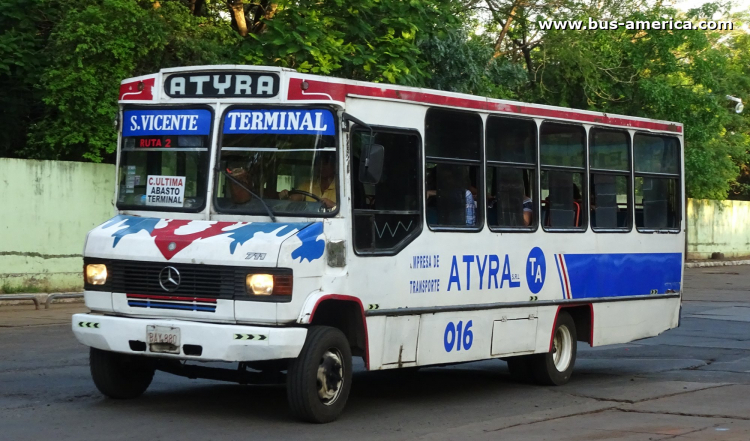 Mercedes-Benz L 711 - El 14 - Atyra
BAY 880

Línea 109 (Asunción), interno 016
