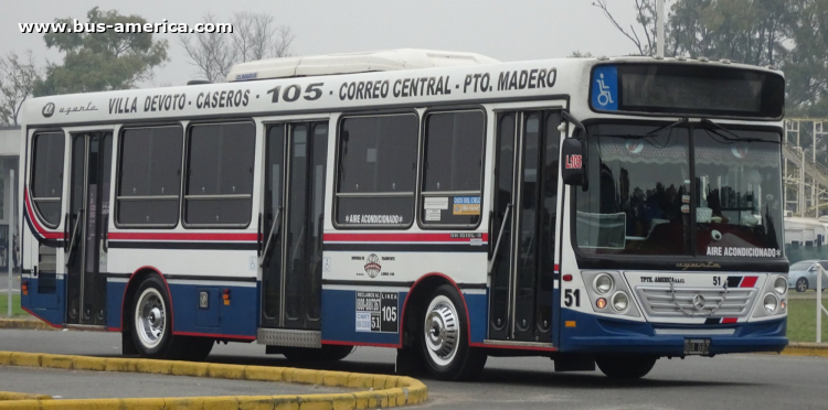 Mercedes-Benz OH 1618 L SB - Ugarte Mini Europeo - América
OUA 687
[url=https://bus-america.com/galeria/displayimage.php?pid=52434]https://bus-america.com/galeria/displayimage.php?pid=52434[/url]
[url=https://bus-america.com/galeria/displayimage.php?pid=52436]https://bus-america.com/galeria/displayimage.php?pid=52436[/url]

Línea 105 (Buenos Aires), interno 51
