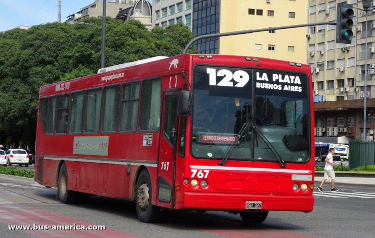 TATSA Puma D12M - Misión Buenos Aires , Plaza
HSU 327

Línea 129 (Buenos Aires), interno 767
