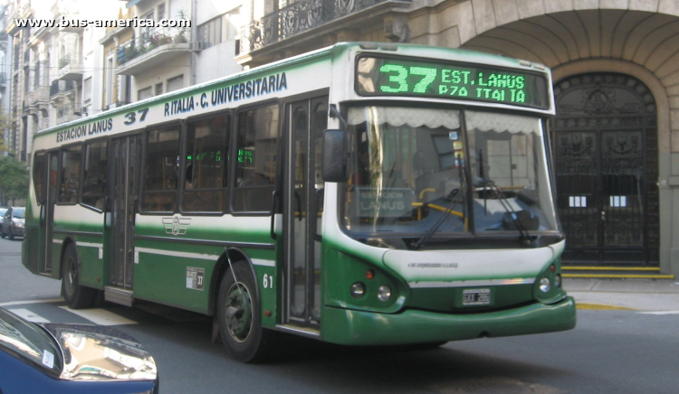 TATSA Puma D 12 - 4 de Septiembre
GXX 286

Línea 37 (Buenos Aires), interno 61
