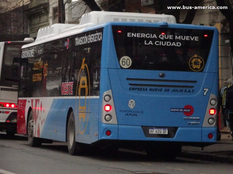 Yutong E12LF (en Argentina) - Nueve de Julio
AF 620 DF
[url=https://bus-america.com/galeria/displayimage.php?pid=70769]https://bus-america.com/galeria/displayimage.php?pid=70769[/url]
[url=https://bus-america.com/galeria/displayimage.php?pid=70770]https://bus-america.com/galeria/displayimage.php?pid=70770[/url]

Línea Oeste 23 (504 - Pdo. La Plata), interno 7
