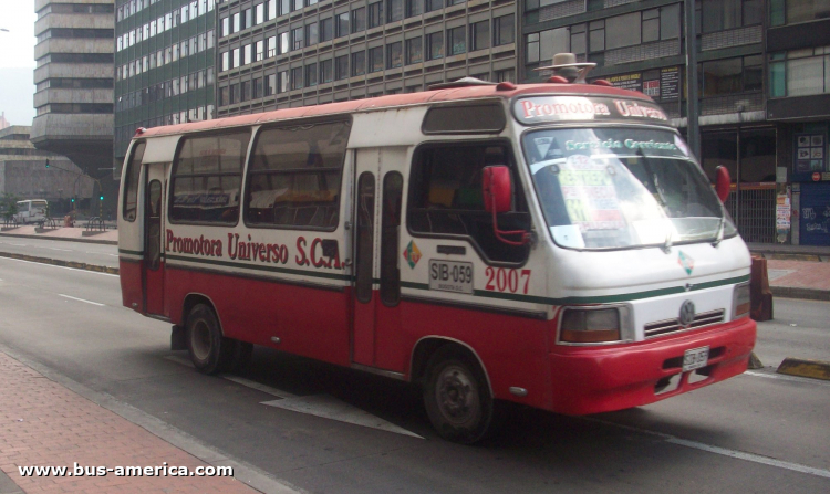 Volkswagen - Non Plus Ultra - Promotora Universo
SIB-059

Ruta Z1 (Bogotá), unidad 2007

