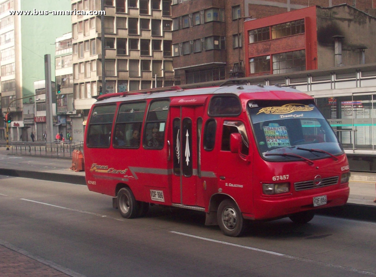 Transcard
VDF-886

Ruta C-106 (Bogotá), unidad 67457
