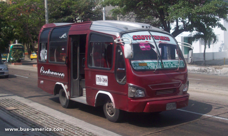 Isuzu Chevrolet NKR - Internacional - Cootransco
UYO-388

Ruta C-72 (Barranquilla), unidad 122
