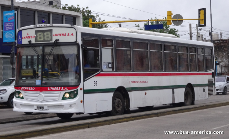 Mercedes-Benz O 500 U - La Favorita Favorito GR 92/2014 - L.E.Liniers
OAO 468
[url=https://bus-america.com/galeria/displayimage.php?pid=69658]https://bus-america.com/galeria/displayimage.php?pid=69658[/url]

Línea 88 (Buenos Aires), interno 93
