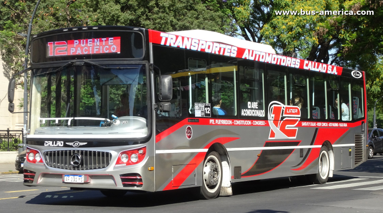 Mercedes-Benz O 500 U - La Favorita Gran Favorito GR 94/2016 - T.A.Callao 
AF 231 MS

Línea 12 (Buenos Aires), interno 22
