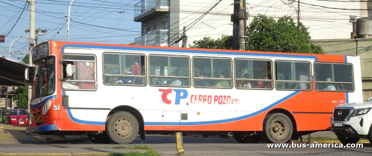 Mercedes-Benz OF 1418 - La Favorita - CP Cerro Pozo UTE 
Línea 103 (Prov.Tucumán), interno 31
