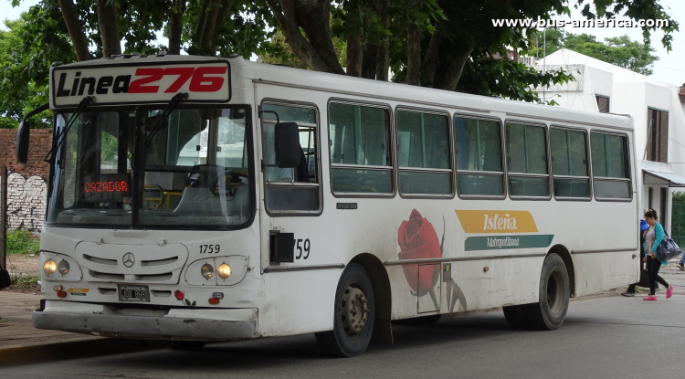 Mercedes-Benz OF 1418 - La Favorita - Isleña Metropolitana
JOD 868

Línea 276 (Prov. Buenos Aires), interno 1759
