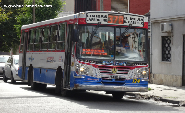 Mercedes-Benz OF 1418 - La Favorita Favorito GR - Almafuerte
MHF 936
[url=https://bus-america.com/galeria/displayimage.php?pid=62447]https://bus-america.com/galeria/displayimage.php?pid=62447[/url]
[url=https://bus-america.com/galeria/displayimage.php?pid=62448]https://bus-america.com/galeria/displayimage.php?pid=62448[/url]

Línea 378 (Prov. Buenos Aires), interno 124
