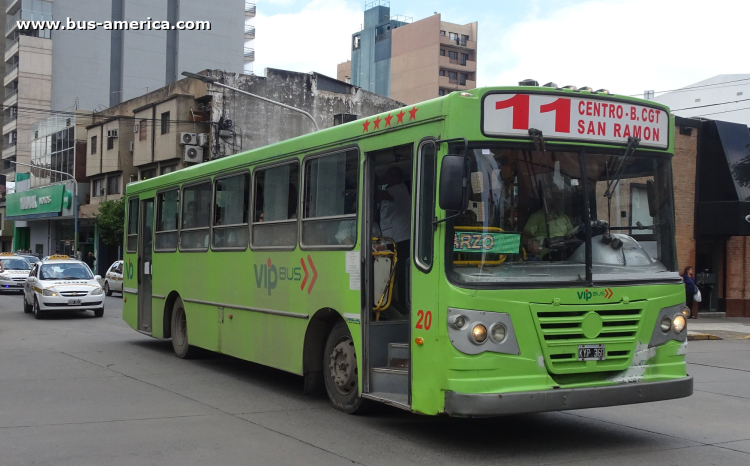 Mercedes-Benz OF 1418 - La Favorita Favorito GR - Vip Bus
KYP 360

Línea 11 (S.M.Tucumán), interno 20
