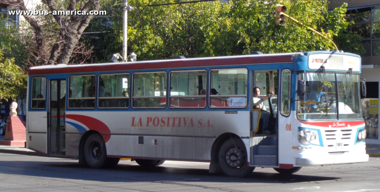 Mercedes-Benz OF 1418 - La Favorita Favorito GR - La Positiva 
MLO 515

Línea ¿? (San Juan), interno 01
