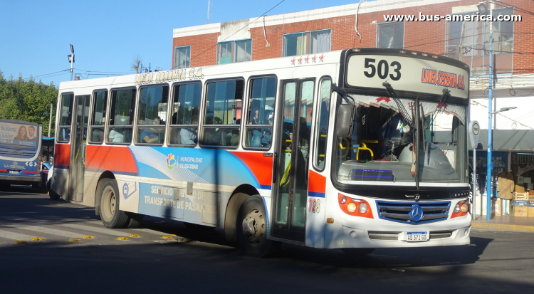 Mercedes-Benz OF 1621 - La Favorita Favorito GR - Línea Sesenta
AD 372 GD
[url=https://bus-america.com/galeria/displayimage.php?pid=59986]https://bus-america.com/galeria/displayimage.php?pid=59986[/url]

Línea 503 (Pdo. Escobar), interno 725
