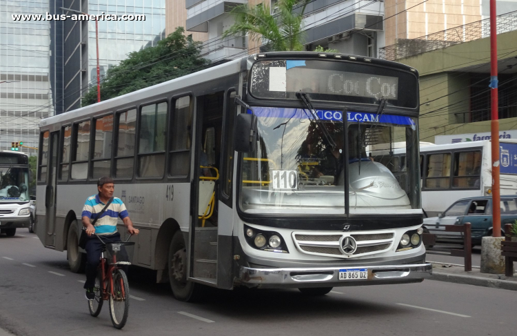 Mercedes-Benz OF 1621 - La Favorita Favorito GR - Municipalidad Santiago del Estero , Decano
AD 865 DZ

Línea 119 (Santiago del Estero), interno 419
