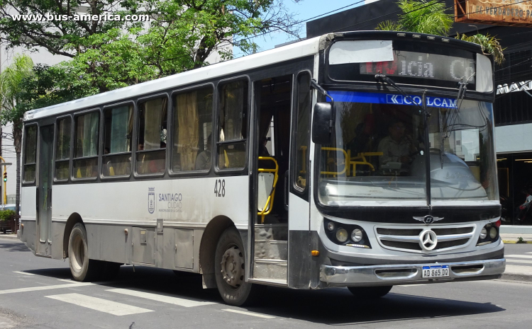 Mercedes-Benz OF 1621 - La Favorita Favorito GR - Municipalidad Santiago del Estero , Decano
AD 865 DQ

Línea 119 (Santiago del Estero), interno 428
